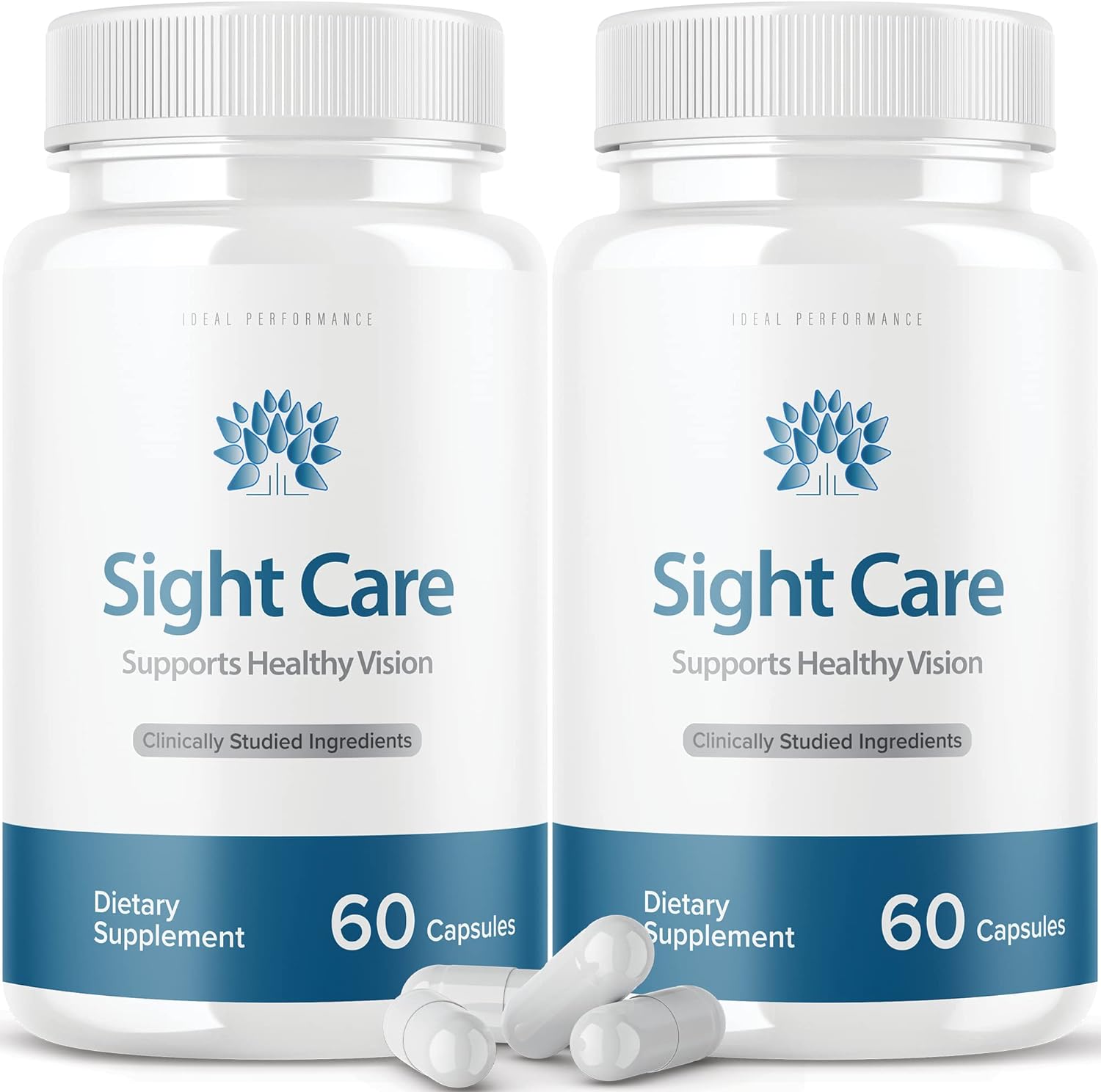 2 Pack Sight Care Supplement Sightcare Vision Pills Vitamin for Eye Sight 120 Capsules