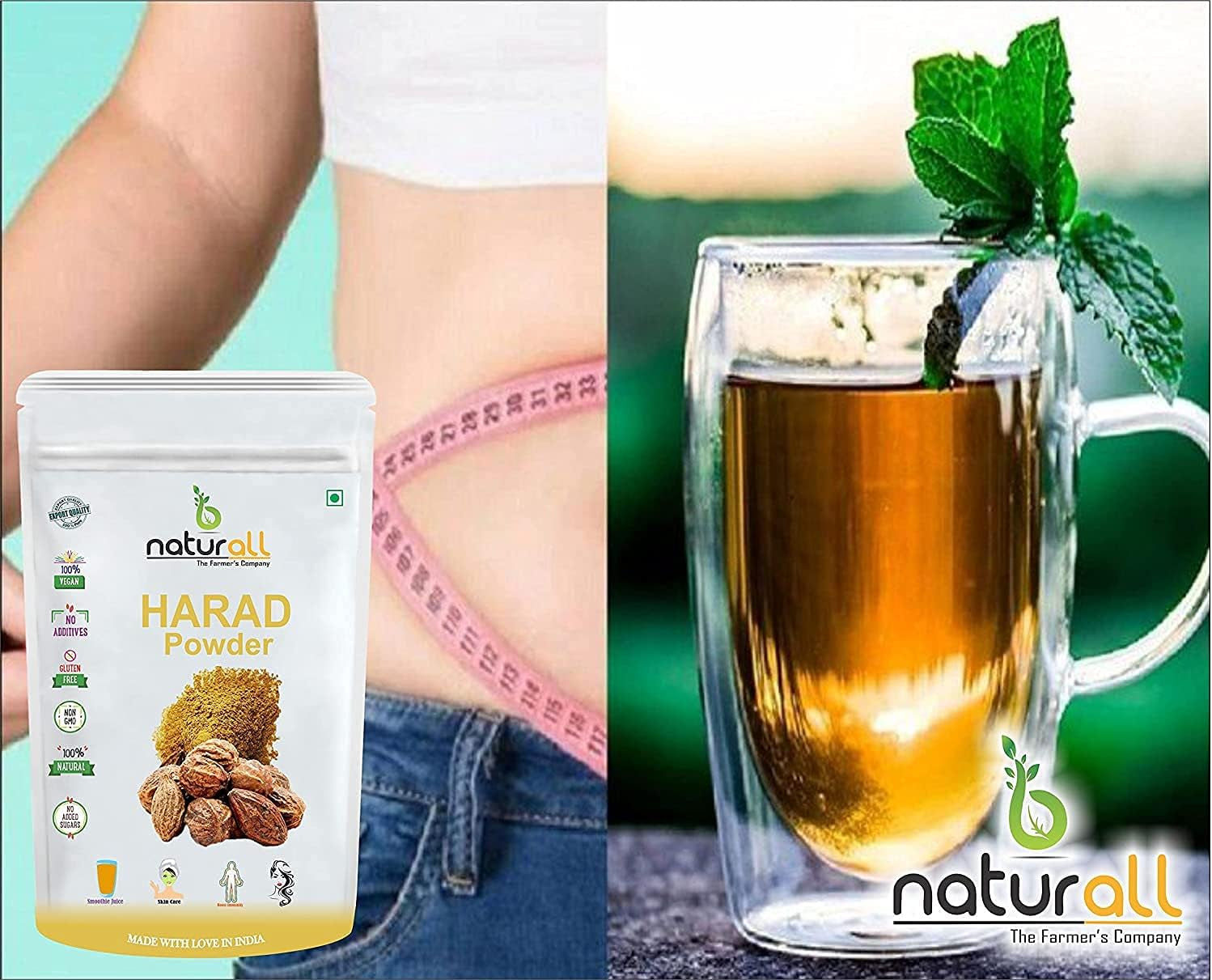 Admart Harad/Haritaki Powder/Terminalia Chebula - 100 GM by B Naturall