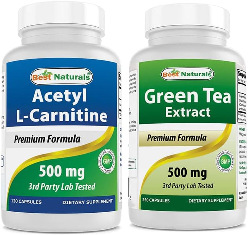 Acetyl L-Carnitine 500 Mg & Green Tea Extract 500 Mg