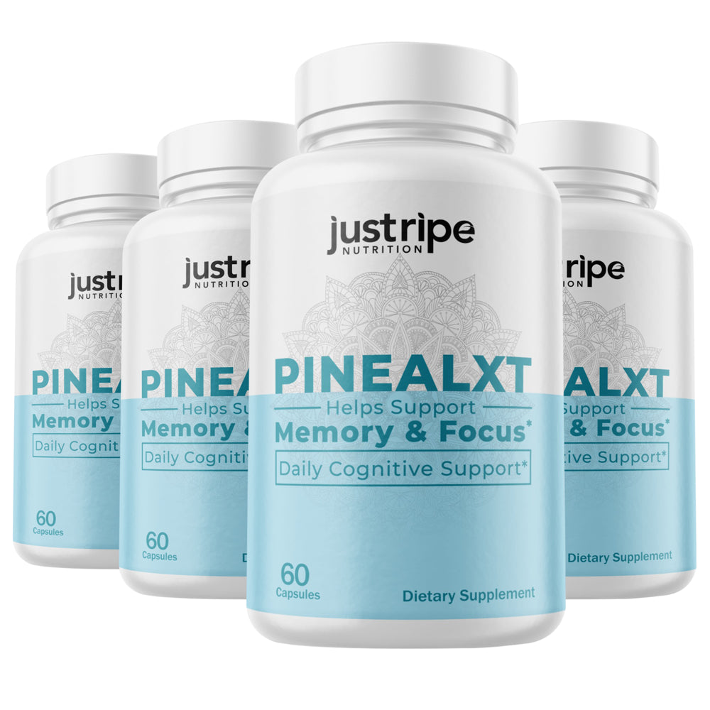 4 Pack Pineal XT Capsules to Support Gland Functions and Energy Levels 60Ct