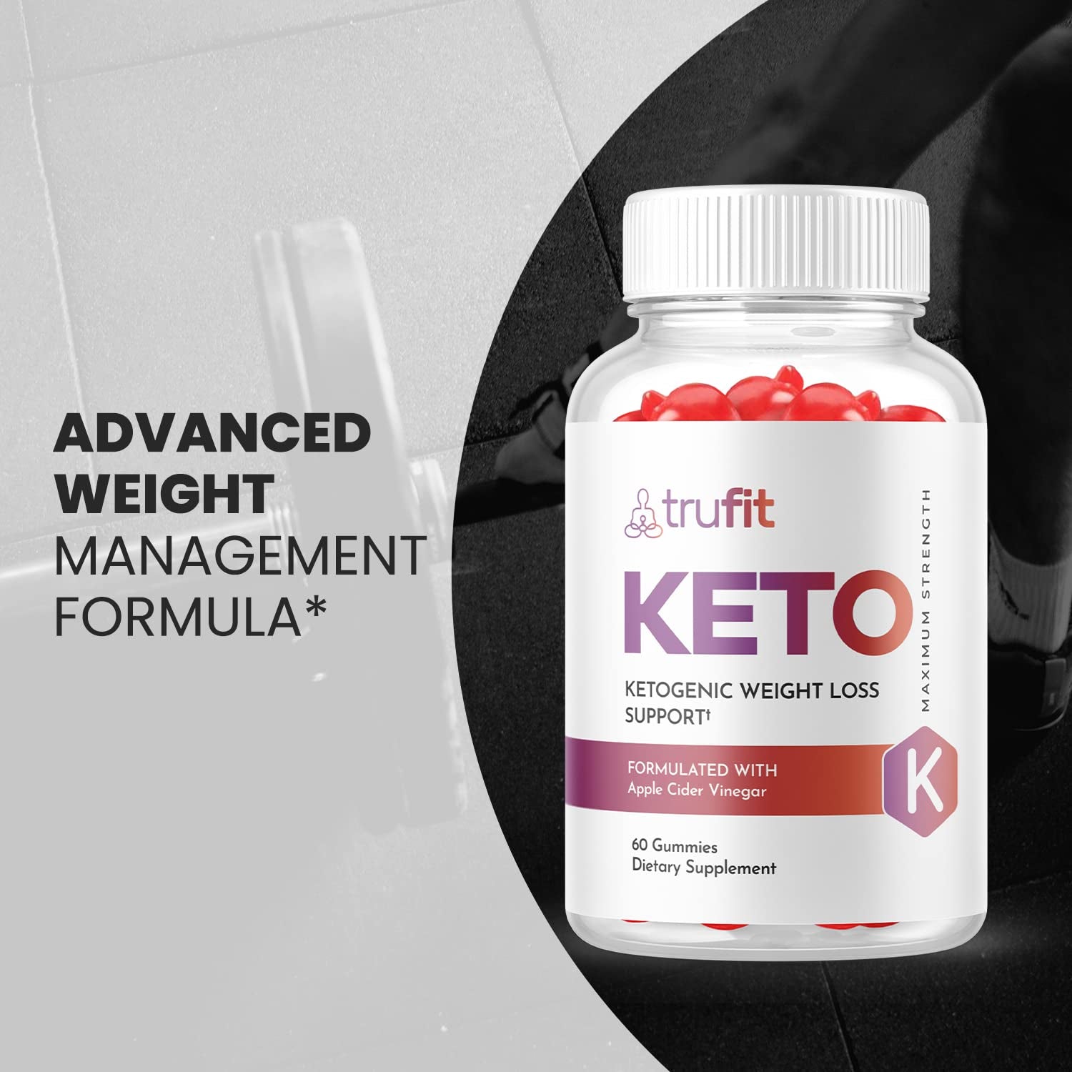 Trufit Keto ACV Gummies, Trufit Keto Gummies (2 Pack)