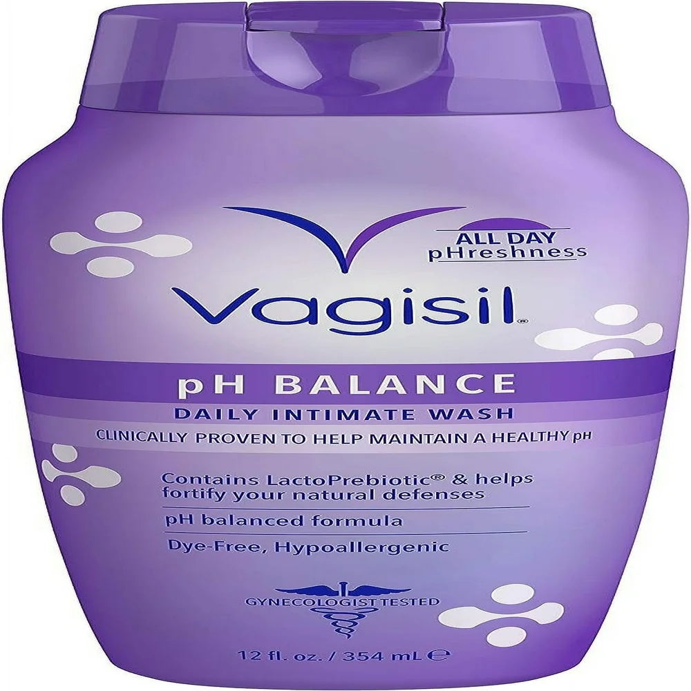 Vagisil PH Balance Daily Intimate Vaginal Feminine Wash, 12 Oz, 1 Pack