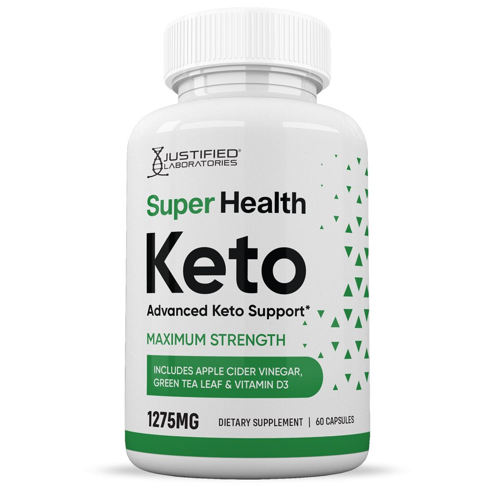 (10 Pack) Super Health Keto ACV Pills 1275Mg Alternative to Gummies Dietary Supplement 600 Capsules