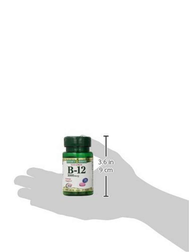 Nature'S Bounty Vitamin B-12 1000 Mcg Tablets 100 Ea