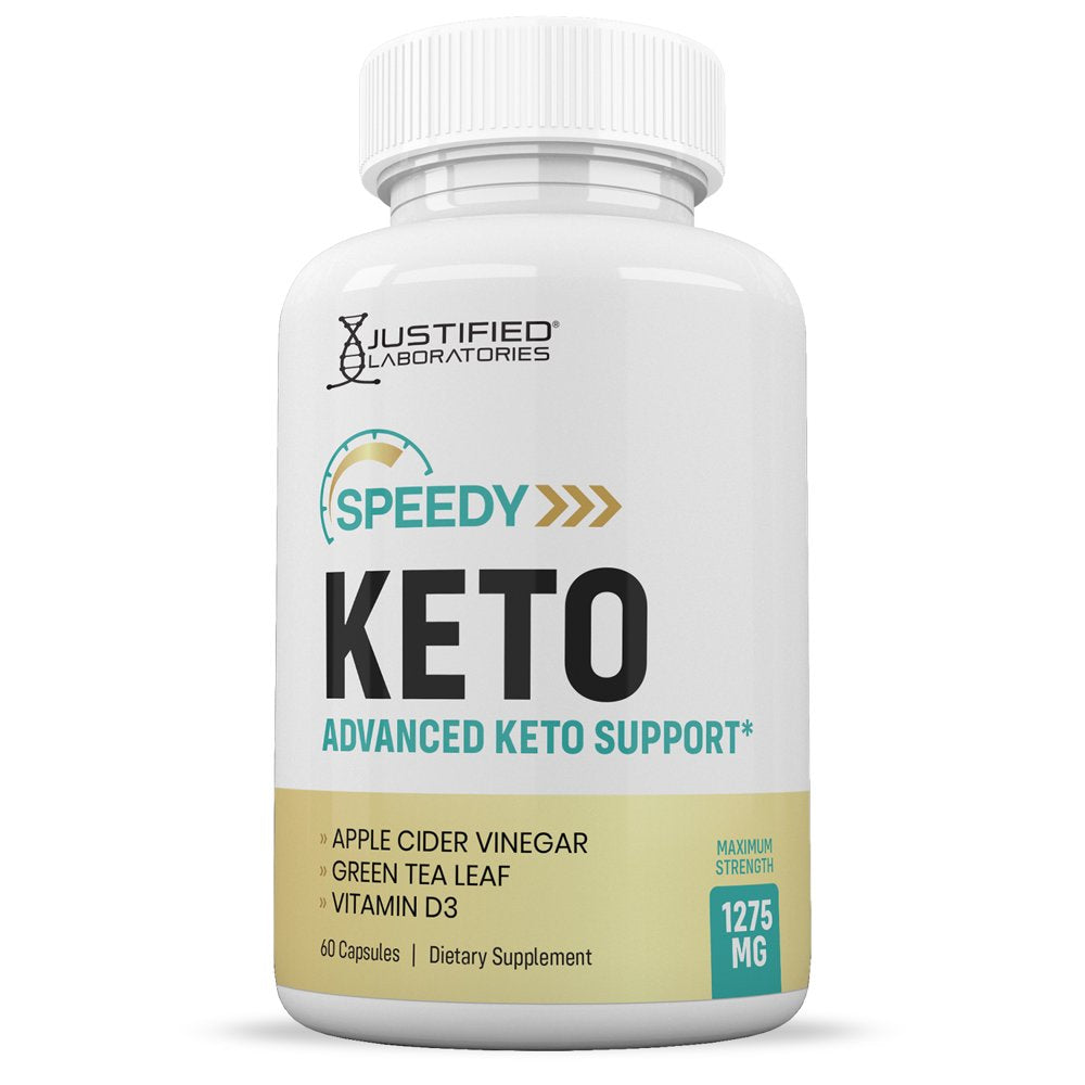 (3 Pack) Speedy Keto ACV Pills 1275Mg Alternative to Gummies Dietary Supplement 180 Capsules