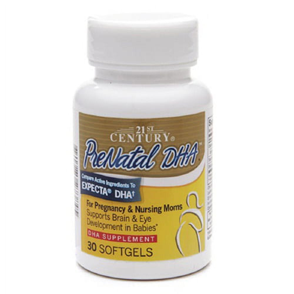 21St Century Prenatal Dha Softgels - 30 Ea, 6 Pack