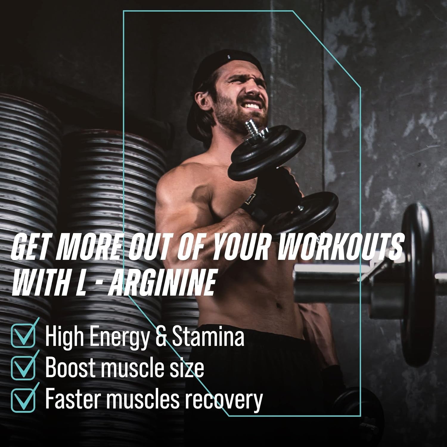 Unlock Your Peak Performance with L-Arginine Complete - Boost Energy, Endurance, and Muscle Growth with Nitric Oxide Supplement for Men'S Health