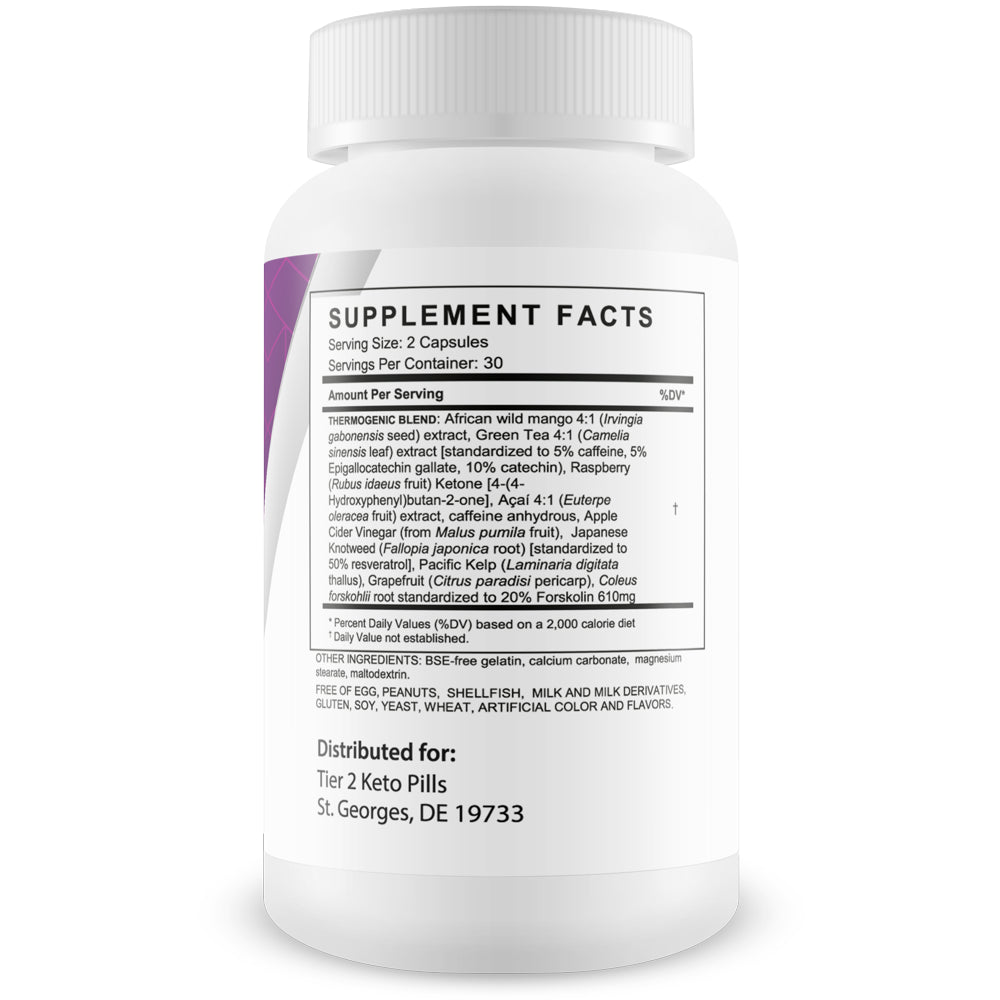 XS Supercut Keto + Metabolism Booster Weight Loss Supplement by Tier 2 Keto Pills - Supports Weight Loss, Reduced Appetite, Fat Burning, and Energy - 30 Servings