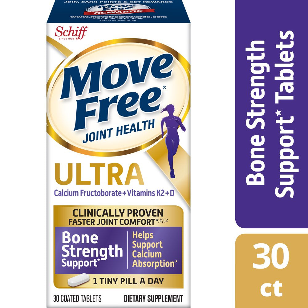 Ultra Bone Strength Support Tablet, 30 Count | Bundle of 5 Each