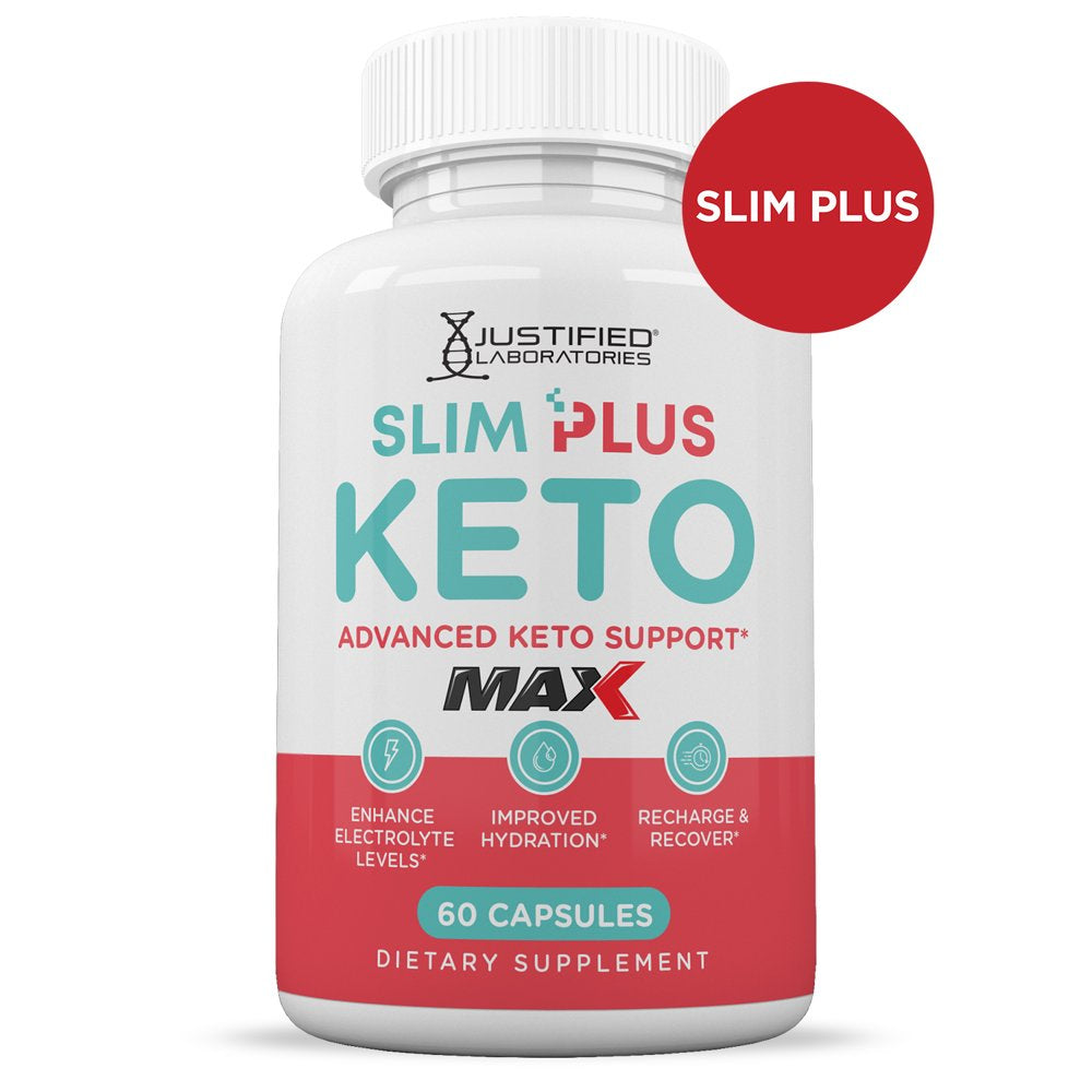 (5 Pack) Slim plus Keto ACV MAX Pills 1675Mg Alternative to Gummies Dietary Supplement 300 Capsules