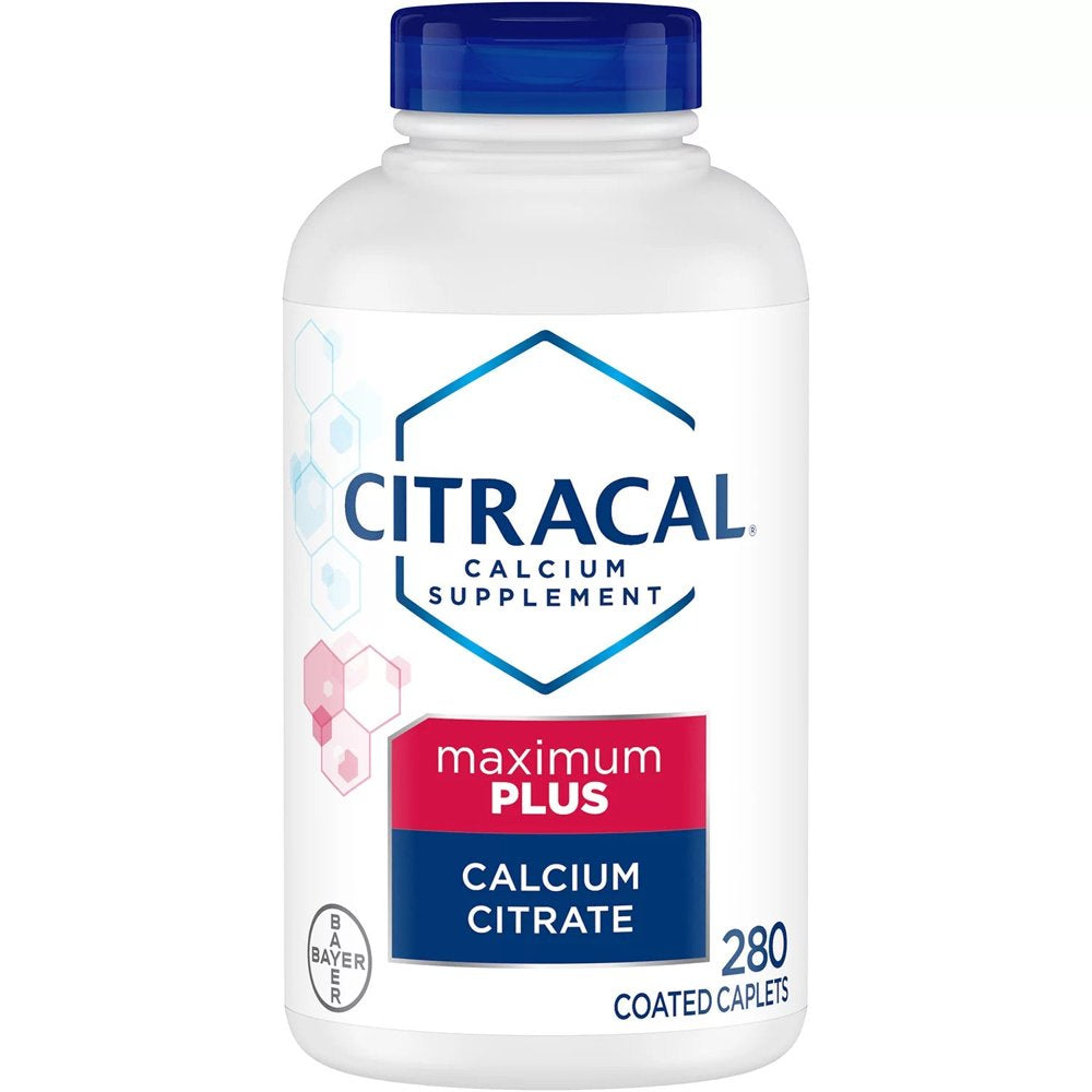 Citracal Maximum plus Calcium Citrate + D3, 280 Caplets