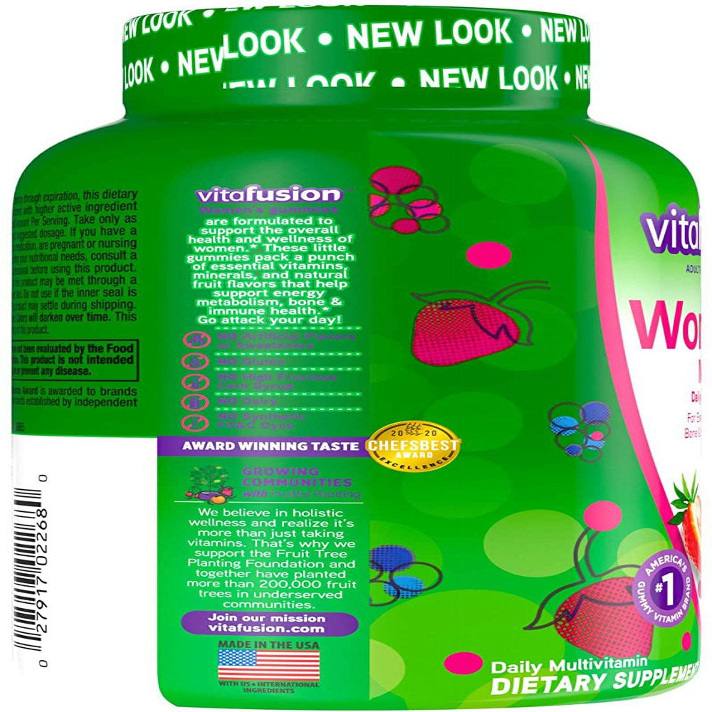 Vitafusion Women'S Gummy Vitamins, 70 Ct 2 Packs