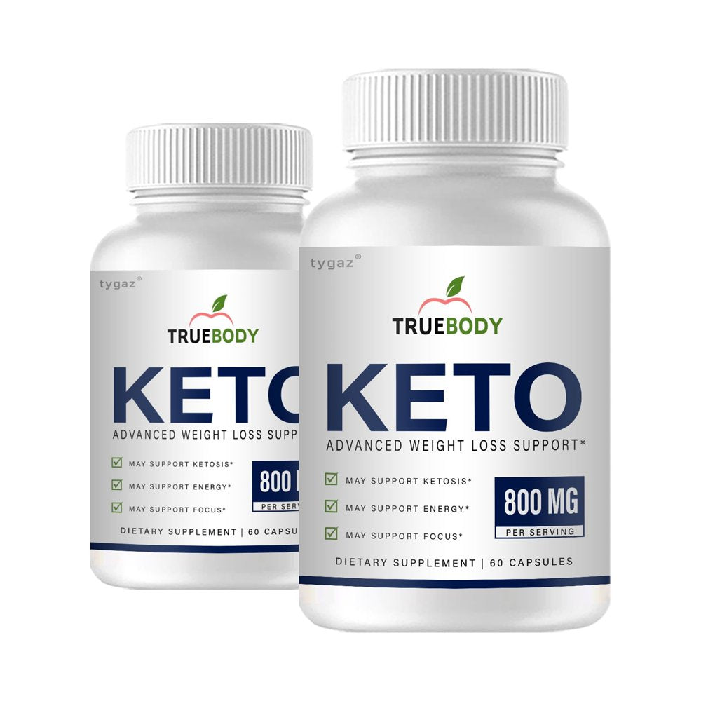 (2 Pack) Truebody Keto - True Body Keto Advanced Weight Loss Support