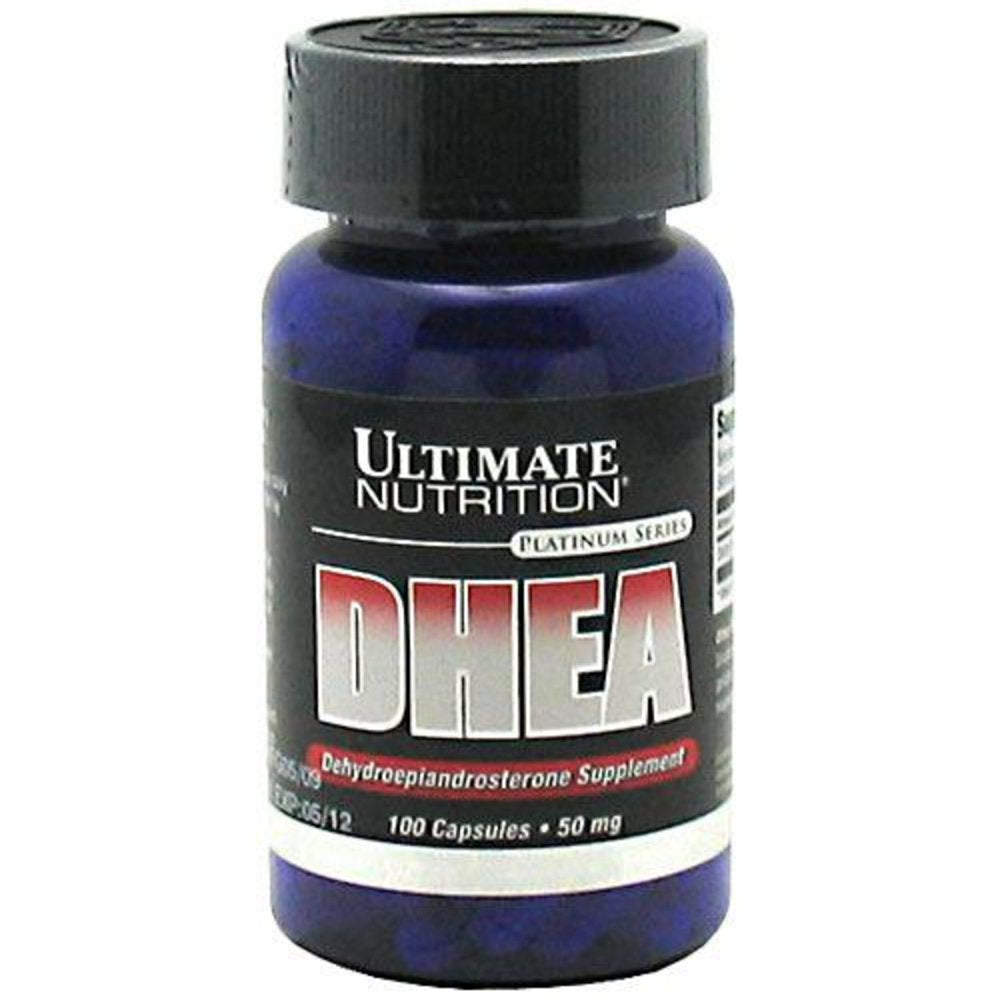 Ultimate Nutrition Dhea-Dehydroepiandrosterone Supplement, 100 Capsules (2 Pack)