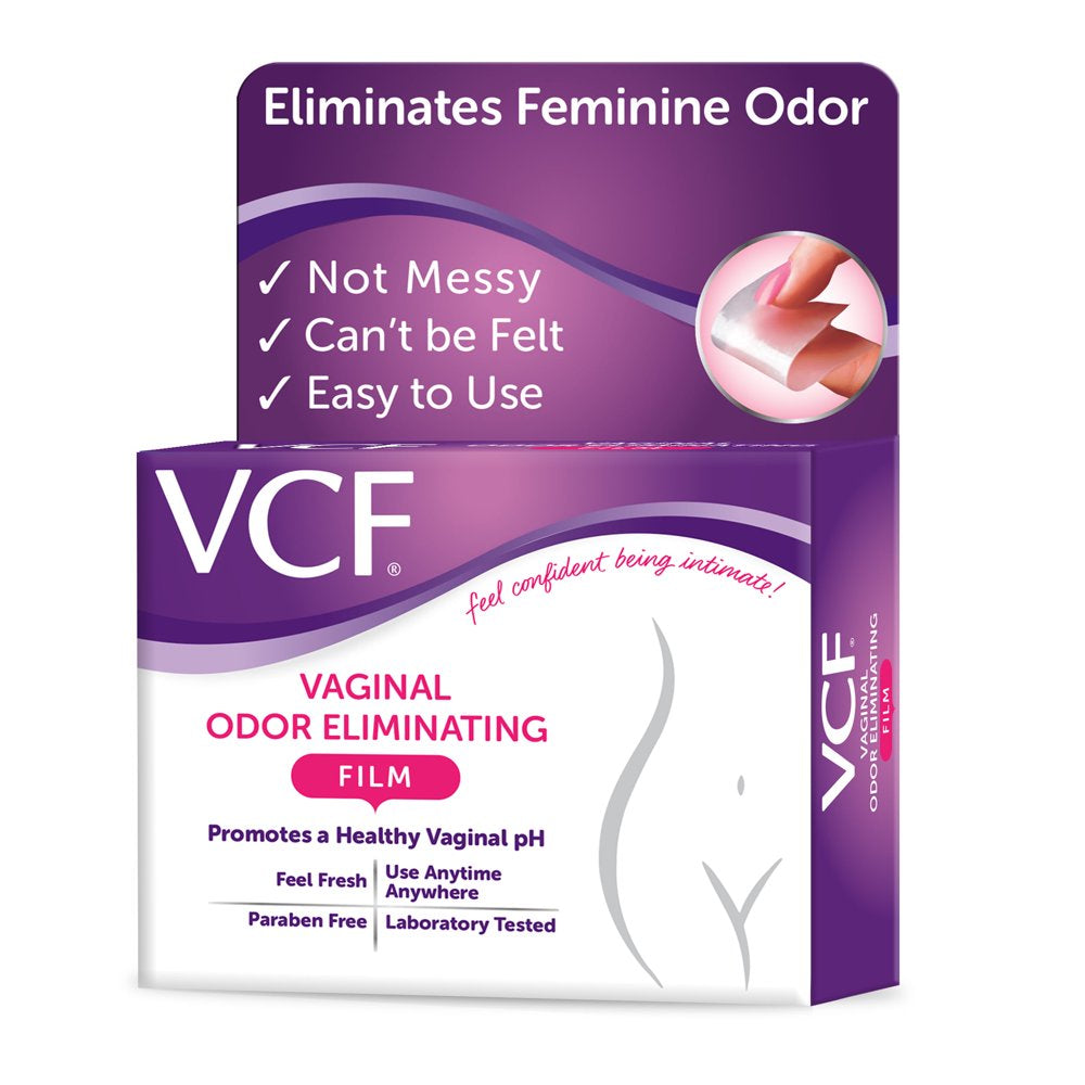 VCF Vaginal Odor Eliminating Film, 12Ct