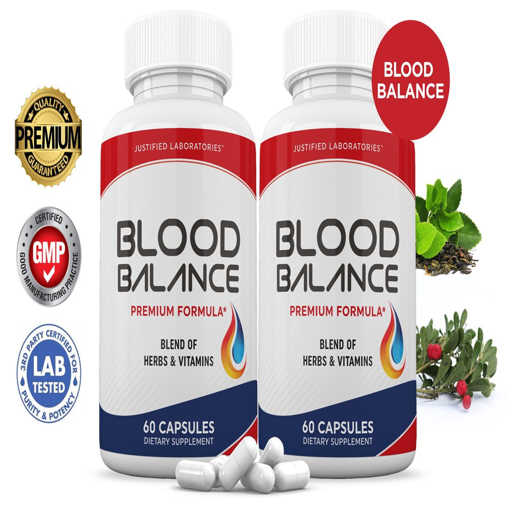 (2 Pack) Blood Balance Premium Formula 688MG 120 Capsules