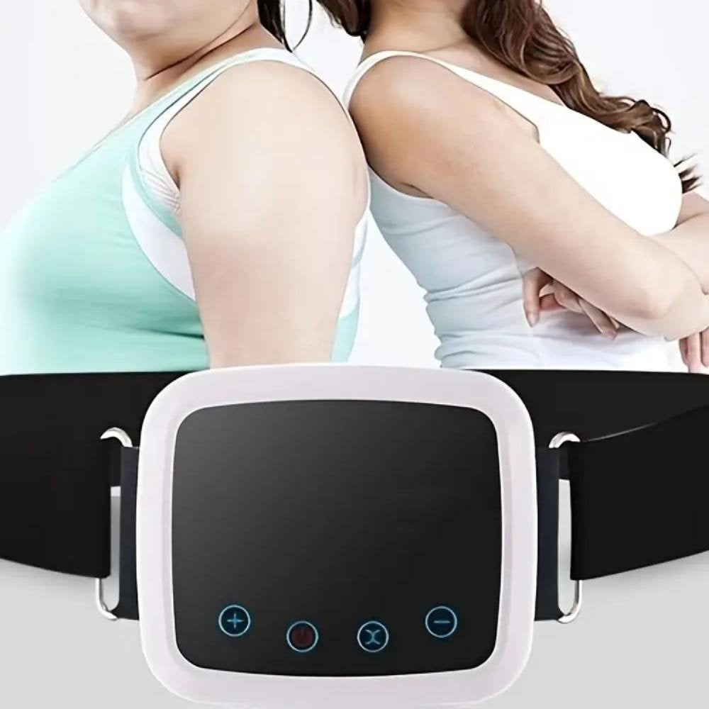 Wireless Electric Fat Burning Cellulite Massager Body Slimming Losing Weight Belt Womans Belly Fat Burner Machine