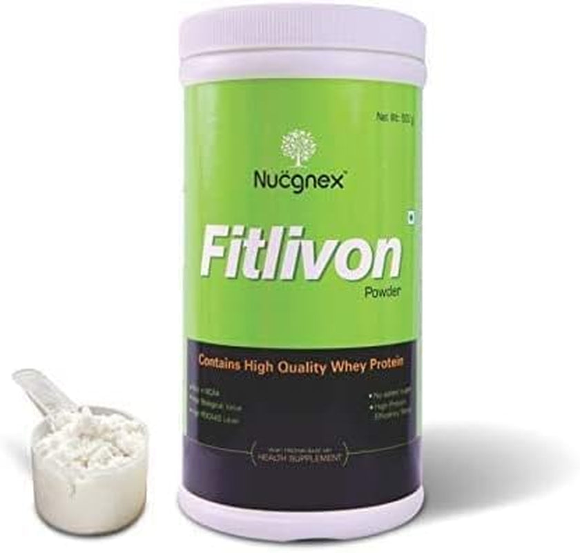 CROW FITLIVON Whey Protein Powder 500Grams