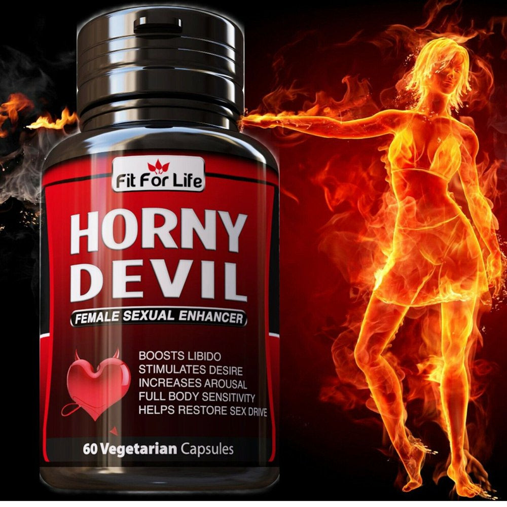 Horny Devil Pills Female Sexual Enhancer 60 Capsules