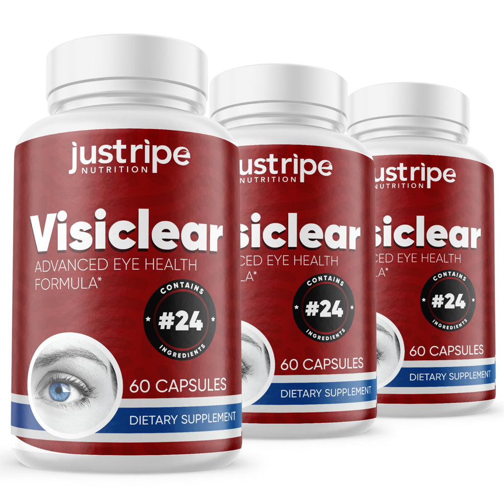 3 Pack Visiclear Advanced Eye Formula for Eyes Supplement Formula