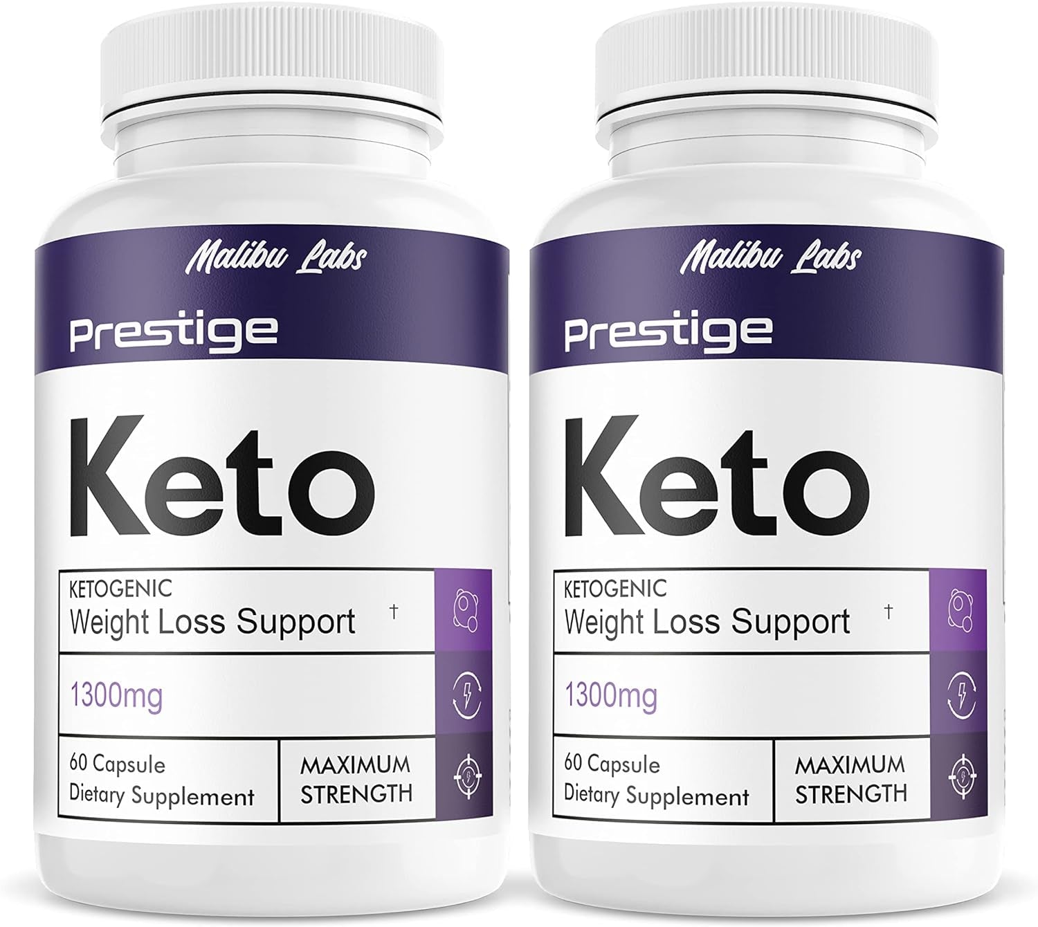 (2 Pack) Prestige Keto, Advanced Formula, Made in the USA, (2 Bottle Pack), 60 Day Supply