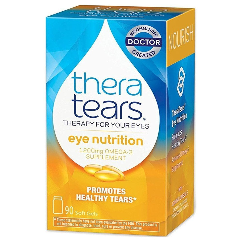 Theratears Eye Nutrition- 90 CT- Omega 3 Supplement