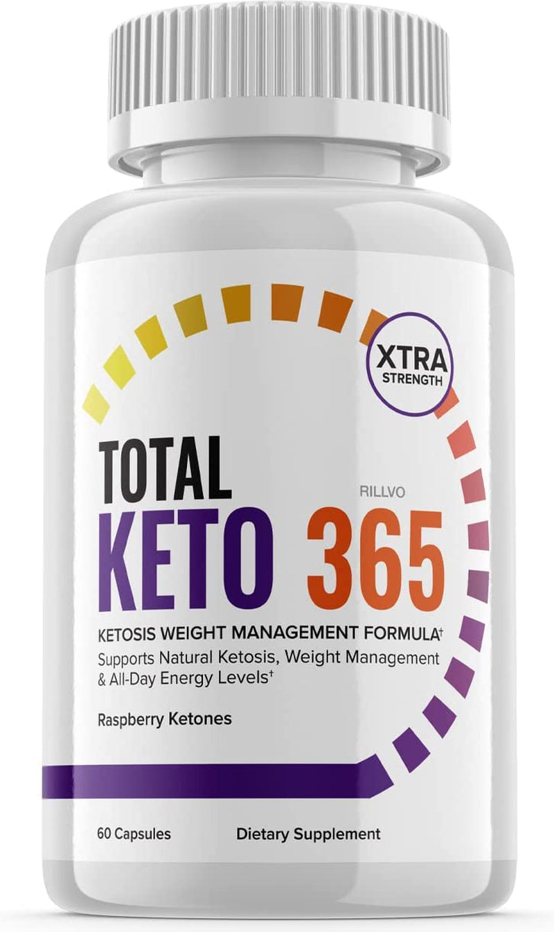 Total Keto 365 Pills 800Mg Advanced Ketogenic Formula (60 Capsules)