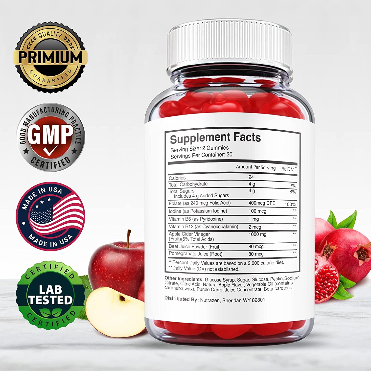 Enhanced Keto Gummies, Enhanced Keto ACV Gummies, Vegan, Non GMO 1000Mg Formula, Enhanced ACV Gummies plus Keto, Enhanced ACV Keto Gummies with Apple Cider Vinegar and Vitamin B12, B6 (60 Gummies)