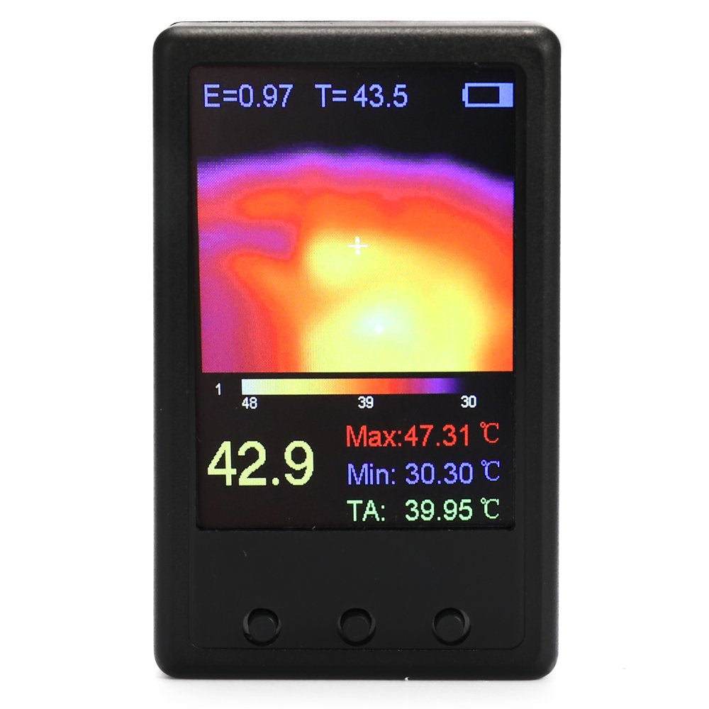 2.4 Inch Display Screen Portable Handheld Thermograph Camera Infrared Temperature Sensors Digital Infrared High Precisions Thermal Imager