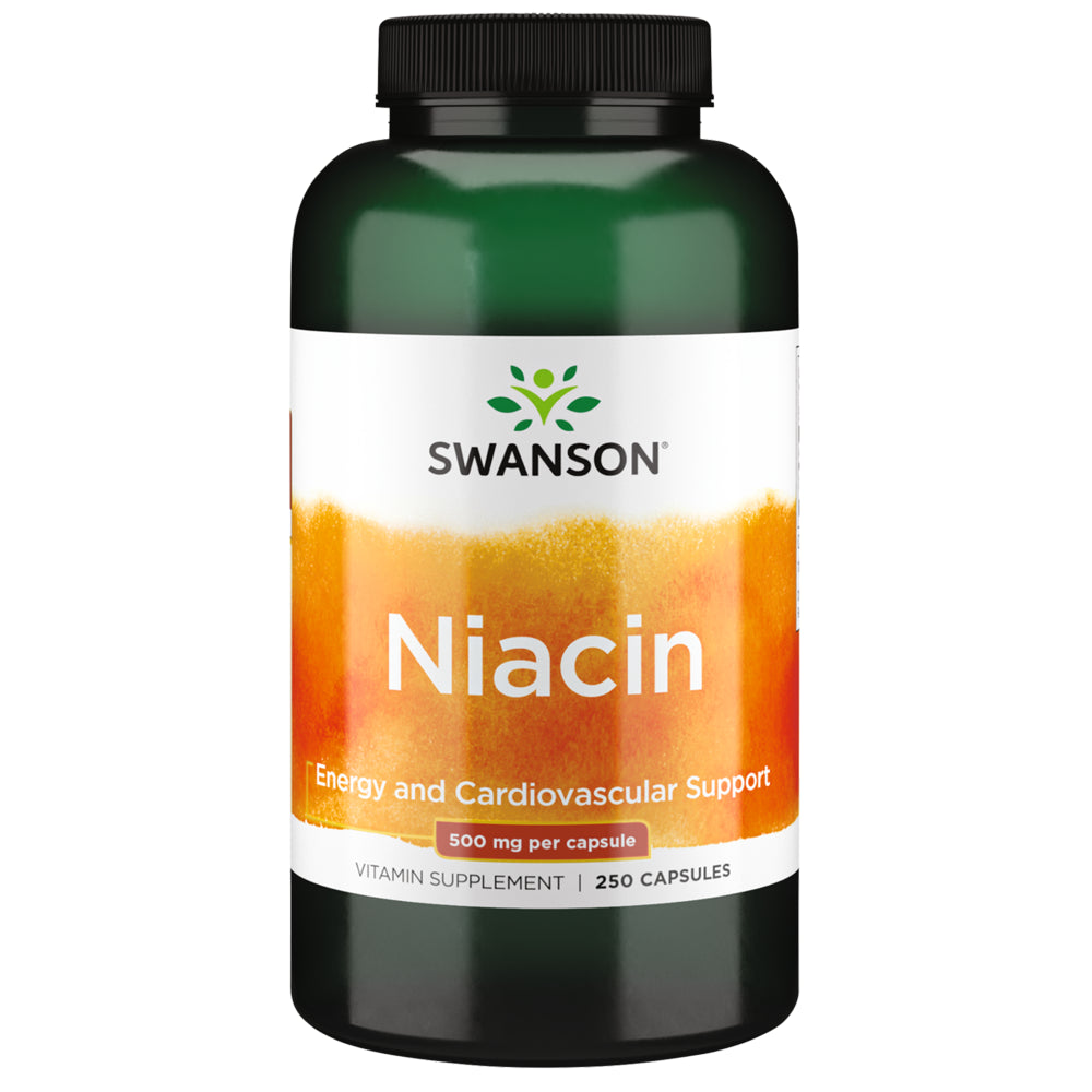 Swanson Niacin 500 Mg 250 Capsules