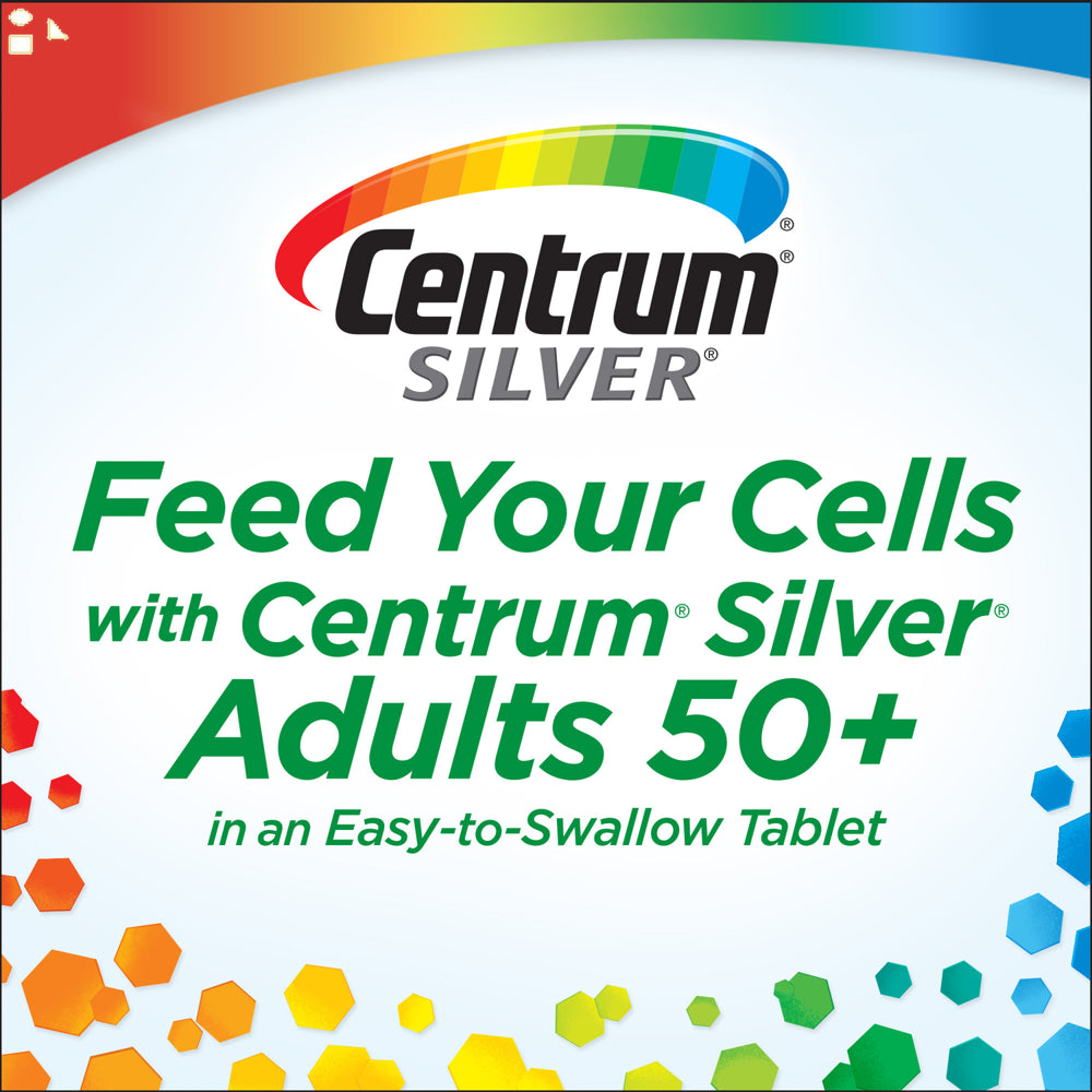 3 Packs Centrum Silver Adults 50+ Multivitamin, 325 Tablets Each | Offer Togo