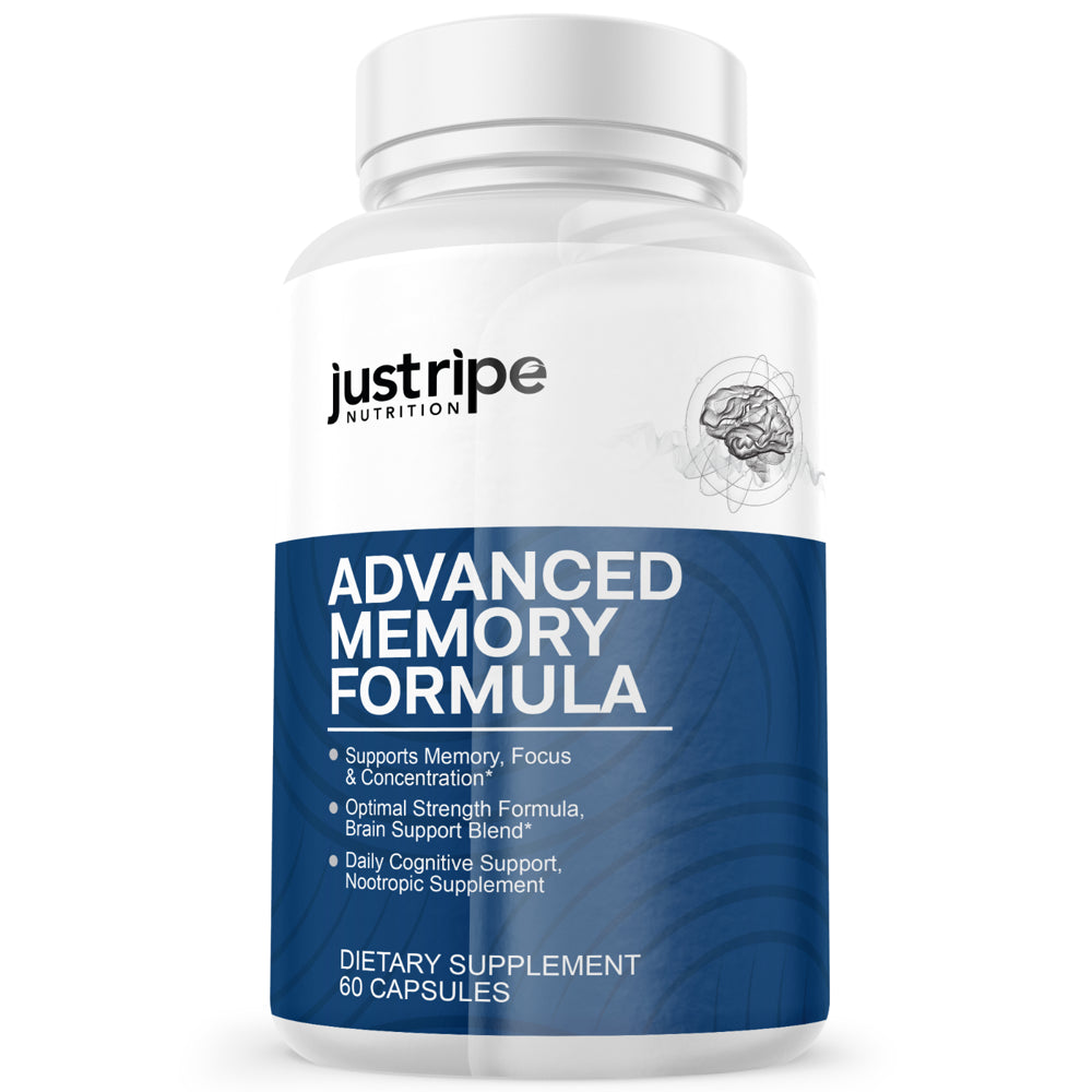 Advanced Memory Formula - Best Nootropic Brain Supplement - Memory & Focus