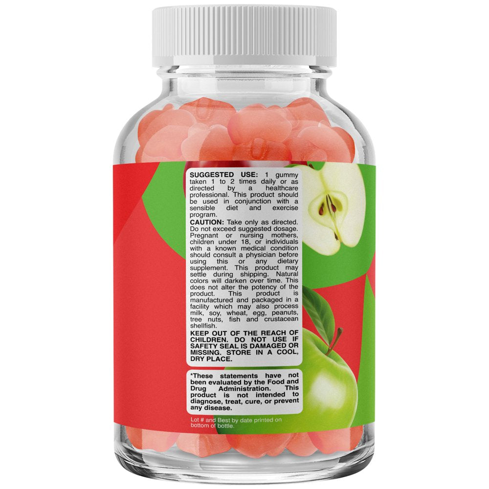 Apple Cider Vinegar Gummies with the Mother - ACV Gummies with Mother for Adults for Immune Support Digestion Gut Health and Energy Support Supplement - Apple Cider Vinegar Gummy Vitamins for Adults