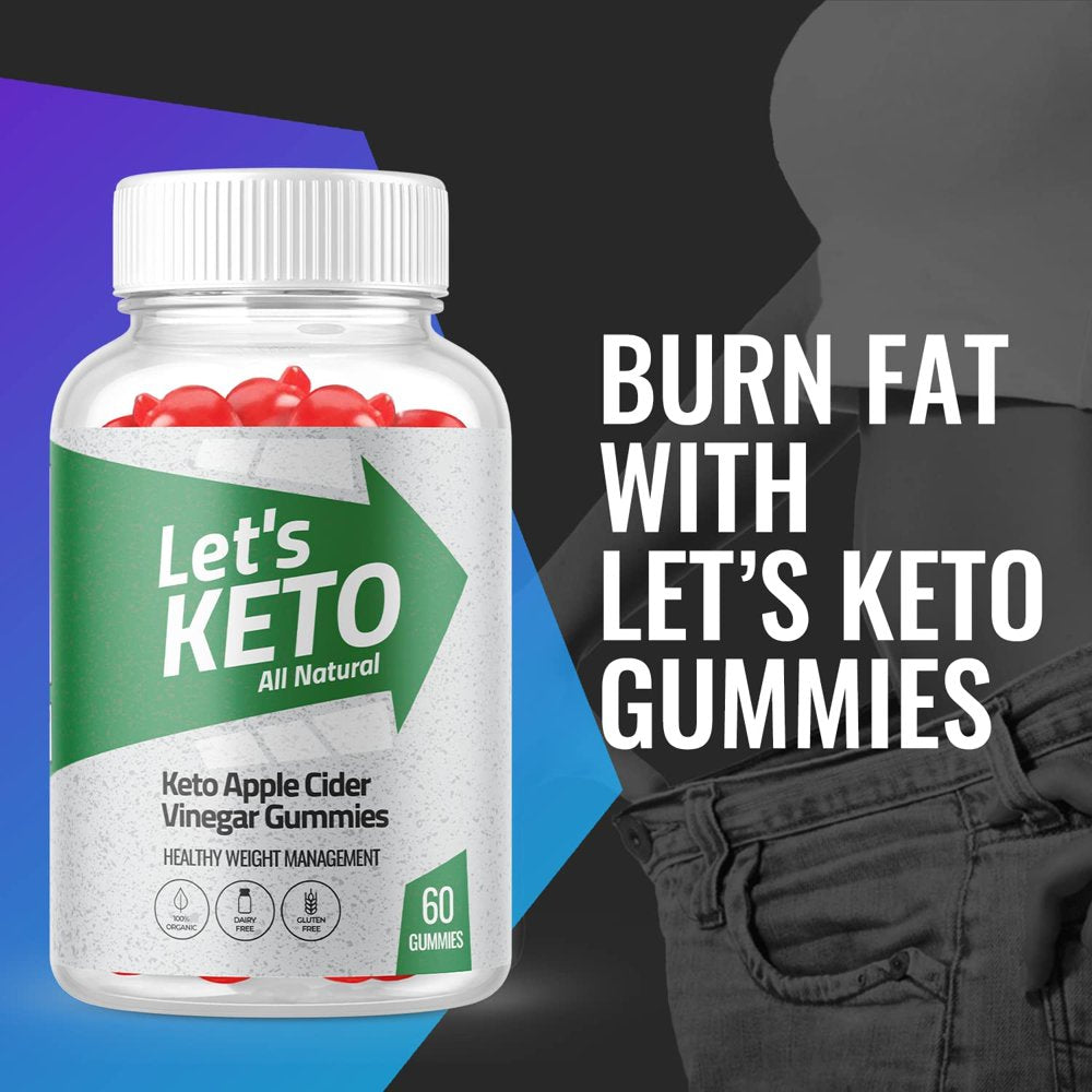 (3 Pack) Let'S Keto ACV Gummies - Supplement for Weight Loss - Energy & Focus Boosting Dietary Supplements for Weight Management & Metabolism - Fat Burn - 180 Gummies