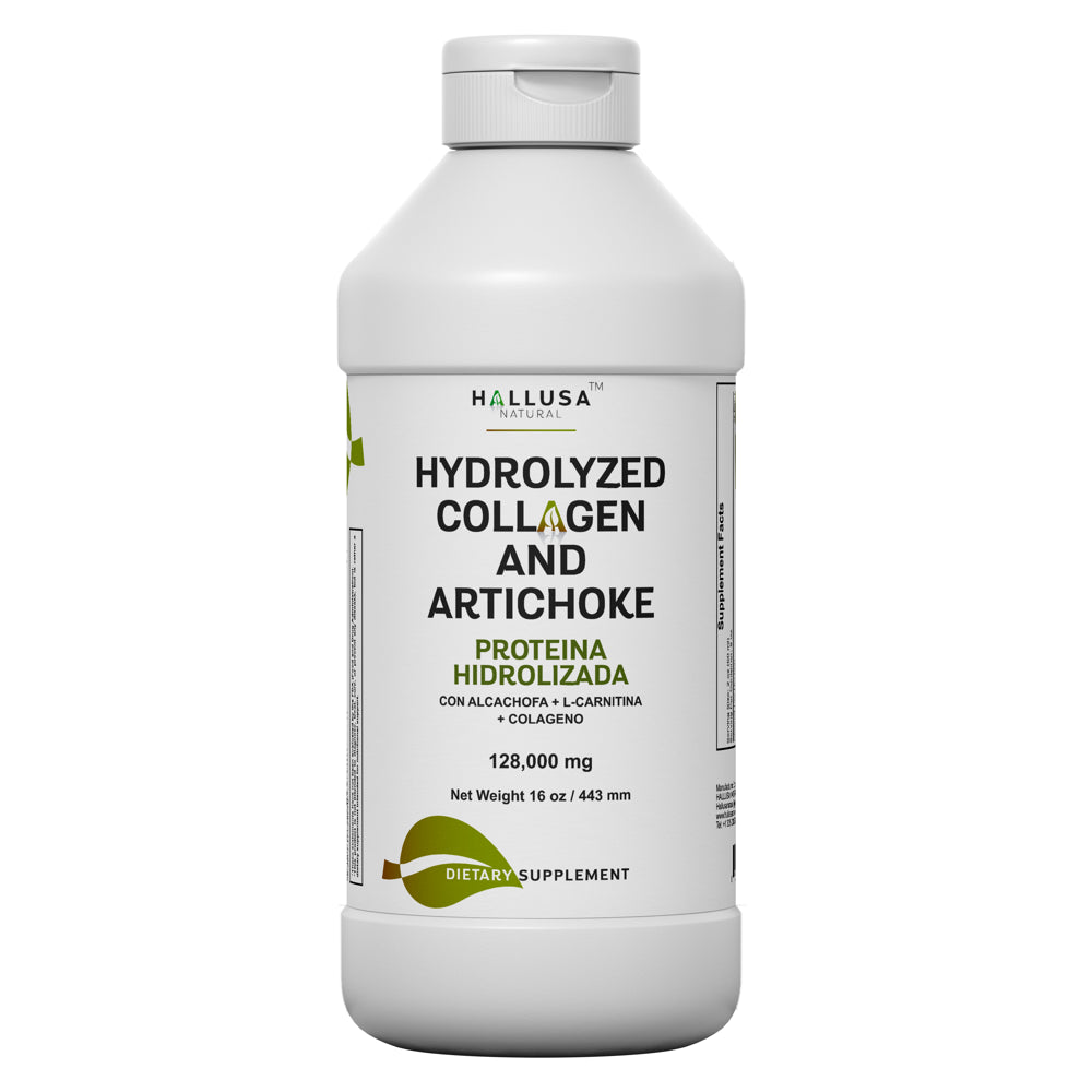 COLLAGEN LIQUID ARTICHOKE VIT C - Skin, Hair & Joint Health - Anti-Aging - 16 OZ