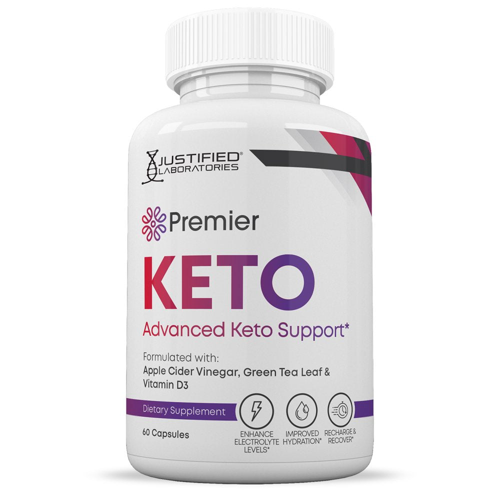 (5 Pack) Premier Keto ACV Pills 1275Mg Alternative to Gummies Dietary Supplement 300 Capsules