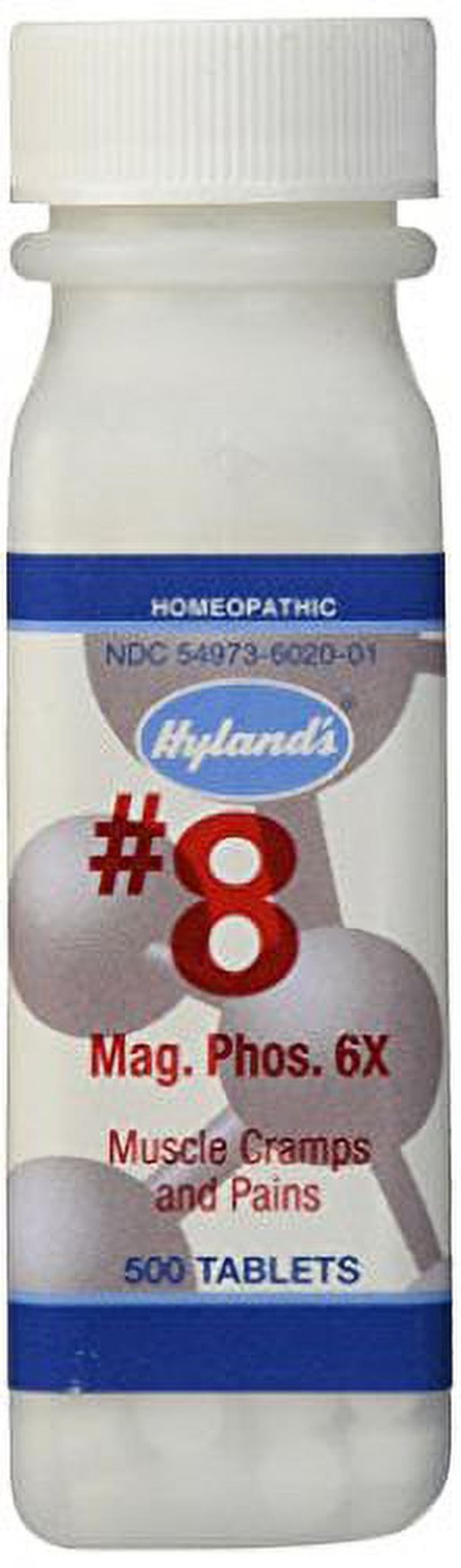 5 Pack - Hyland'S Homeopathic Muscle Cramps and Pains Relief Mag. Phos. 6X 500Ct