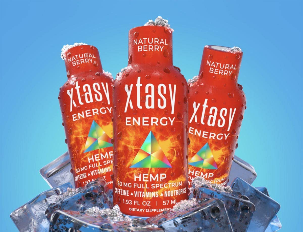 Xtasy Energy Shot - Nootropic Pre-Workout Energy Shot - Xtasy Clean Energy Powers Mind and Body like No Other Pre-Workout or Natural Energy Drink (6 Pack)