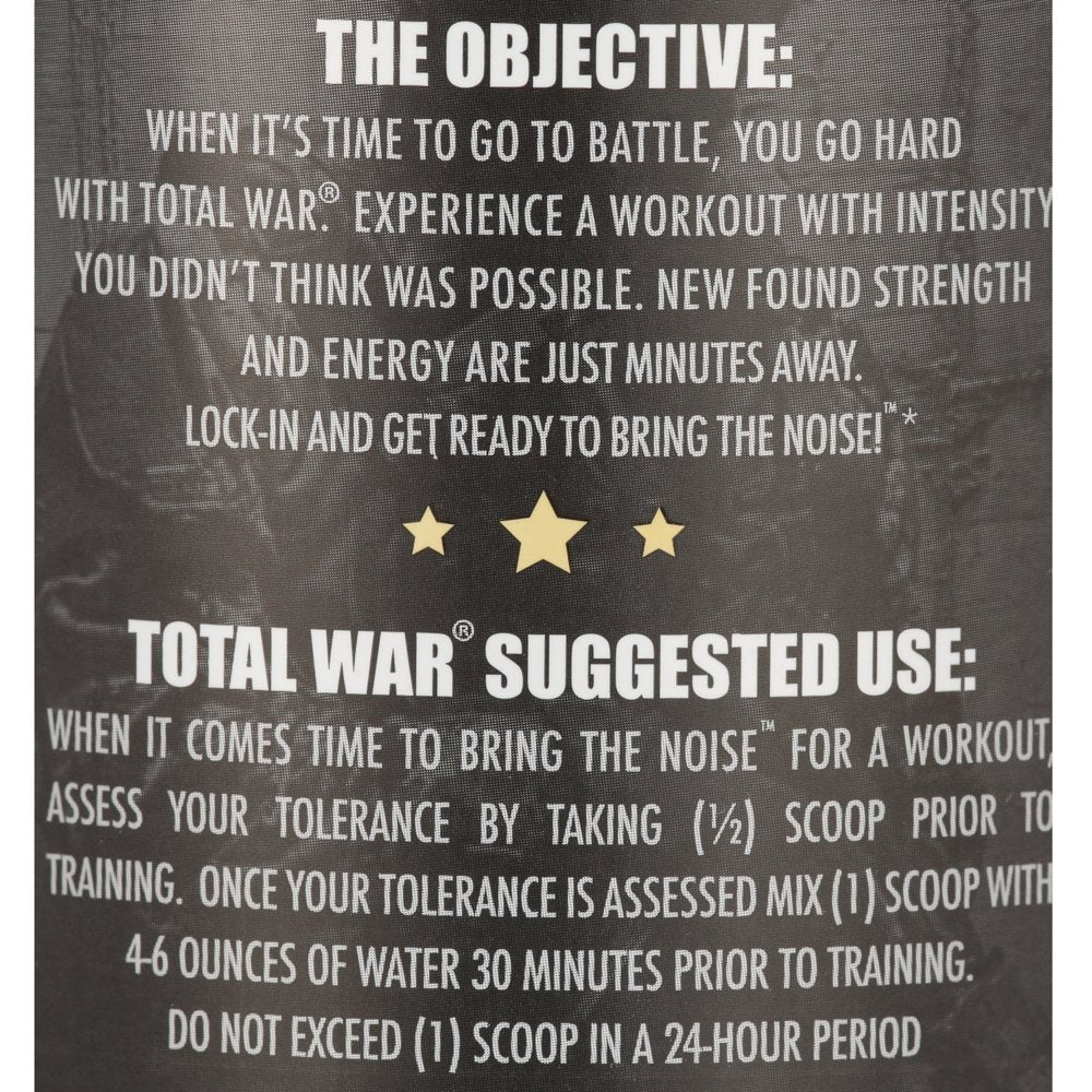 Redcon1 Total War Pre-Workout Powder, Blue Lemonade, 30 Servings