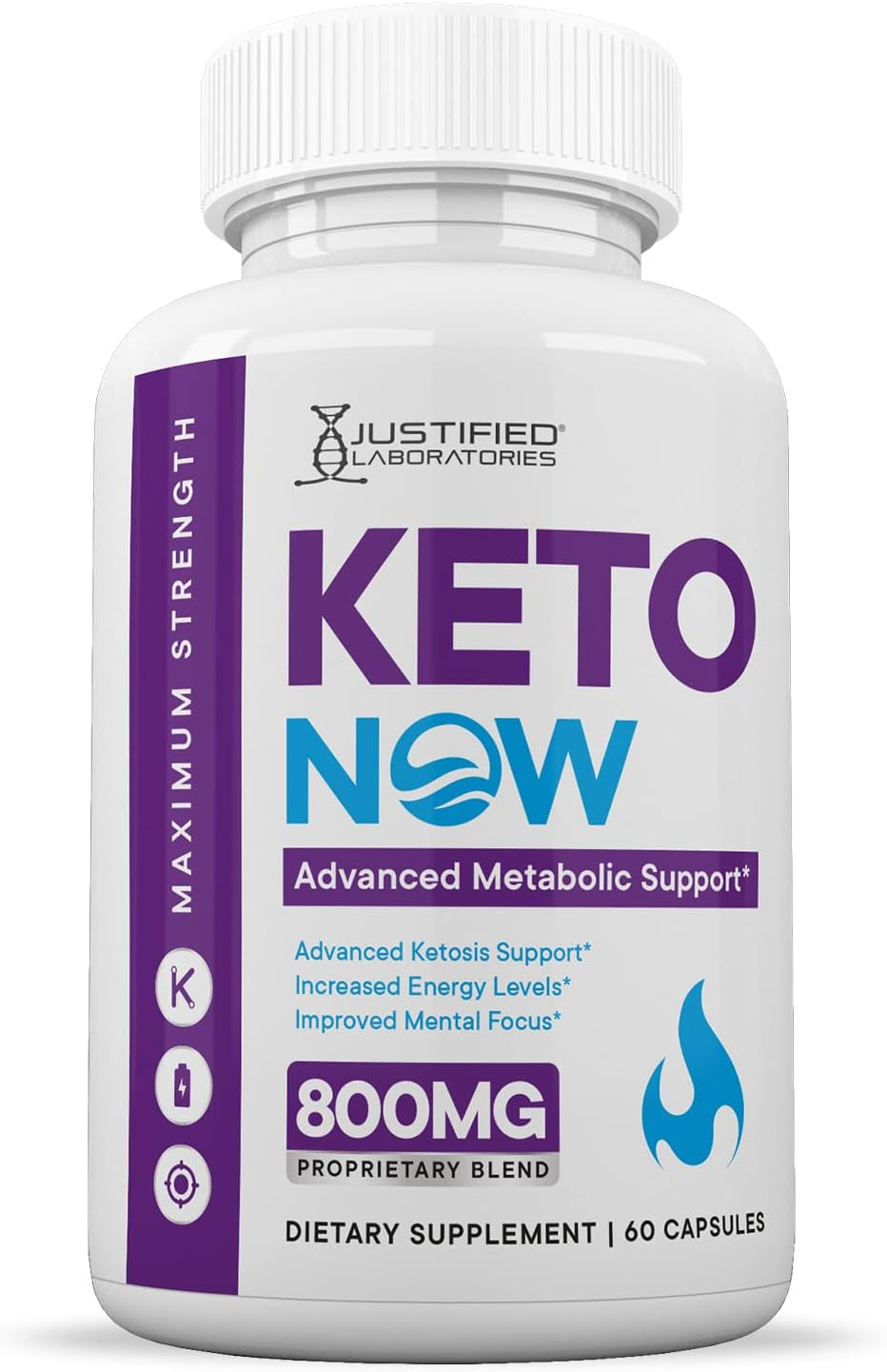 (10 Pack) Keto Now 800MG Includes Gobhb Exogenous Ketones Advanced Ketosis Support for Men Women 600 Capsules