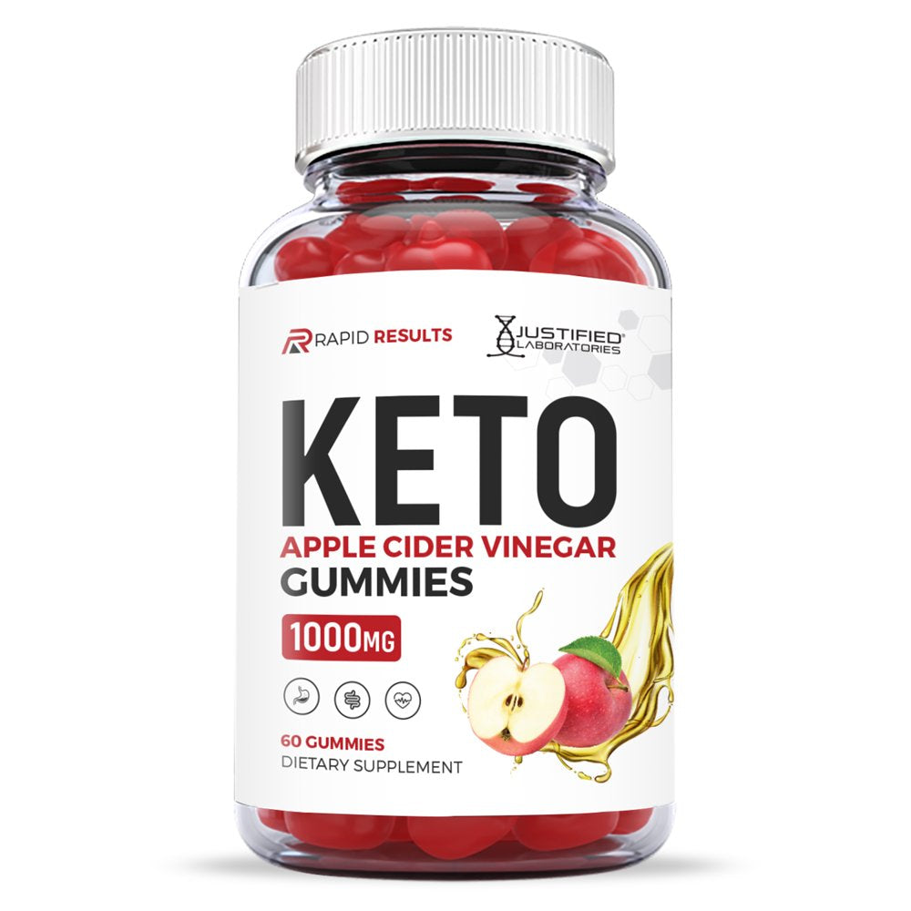 (3 Pack) Rapid Results Keto ACV Gummies 1000MG Dietary Supplement 180 Gummys