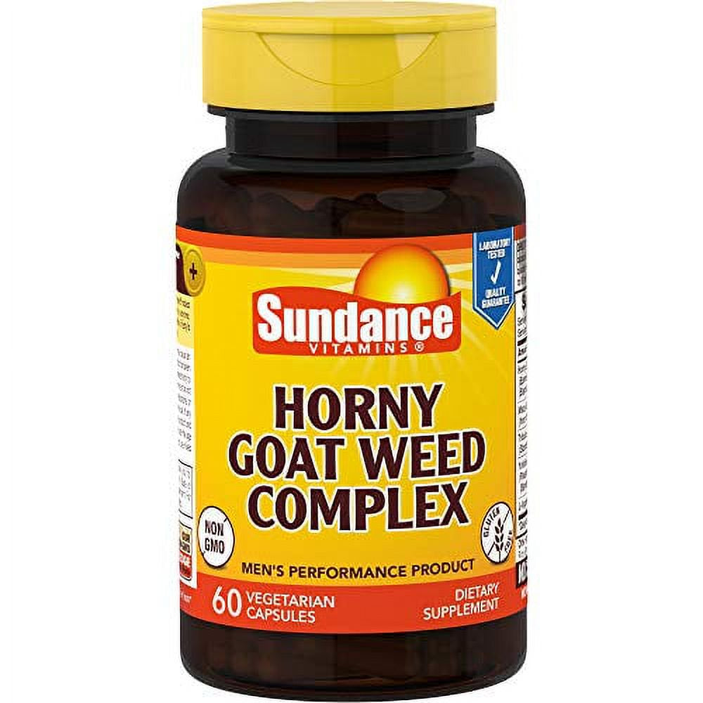 Sundance Horny Goat Weed Complex Capsules, 60 Count, 2 Pack