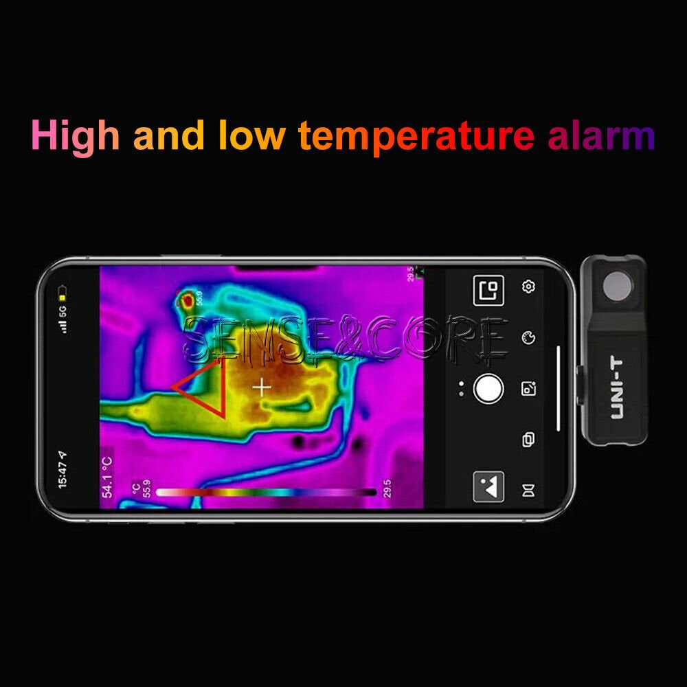 Uti120 Thermal Imager Infrared Thermal Imaging Camera for Adroid IOS Smart Phone