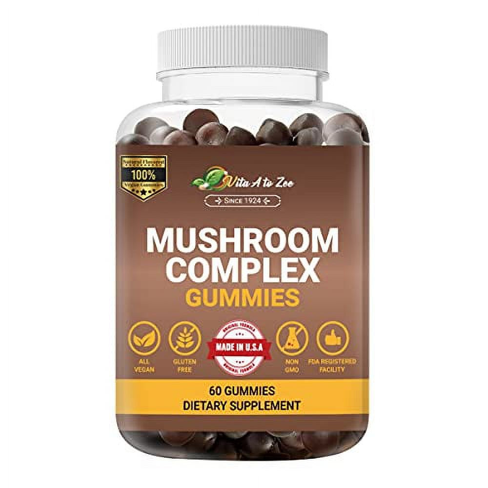 Vita a to Zee Mushroom Complex 60 Gummies