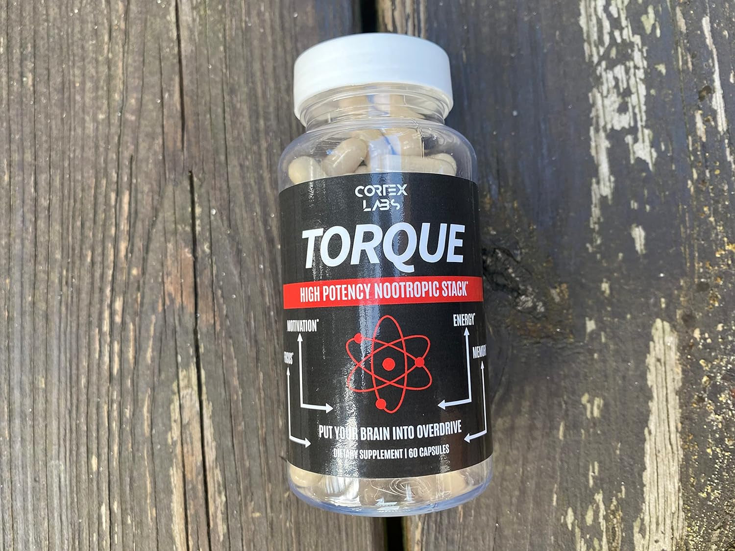 Torque Nootropic Stack - High Potency Nootropic Stack for Brain Energy, Focus, Motivation, Memory and Mental Performance