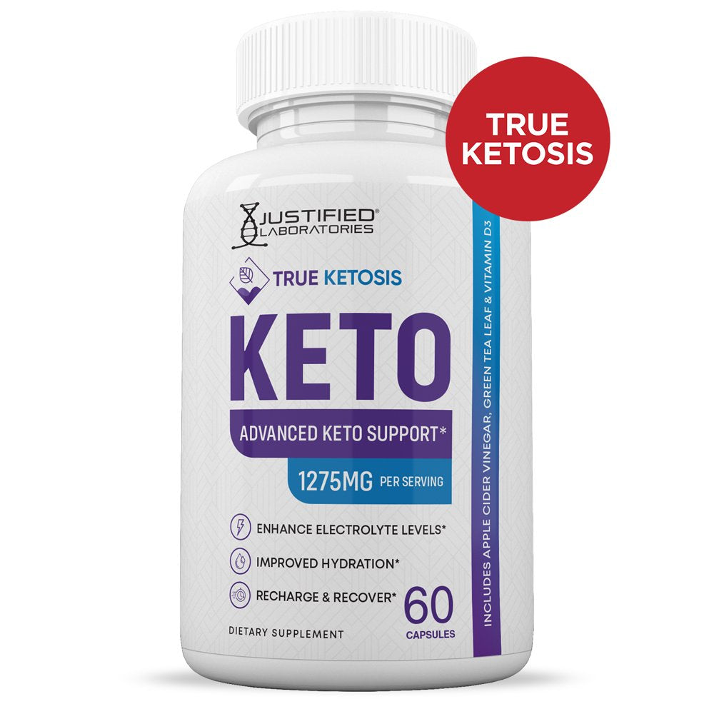 True Ketosis Keto ACV Gummies 1000Mg & Keto ACV Pills 1275MG Bundle