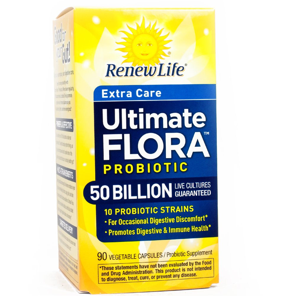 Ultimate Flora Critical Care 50 Billion by Renew Life - 90 Capsules