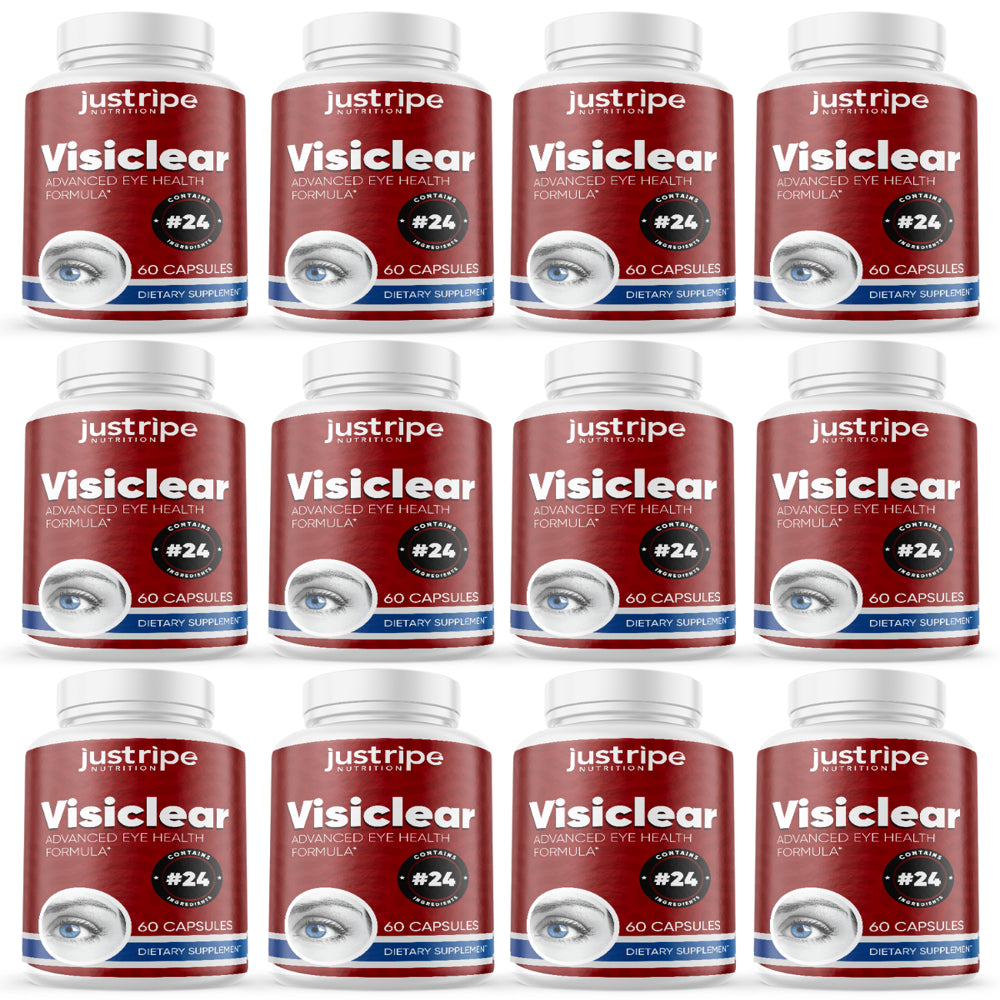 12 Pack Visiclear Advanced Eye Formula for Eyes Supplement Formula