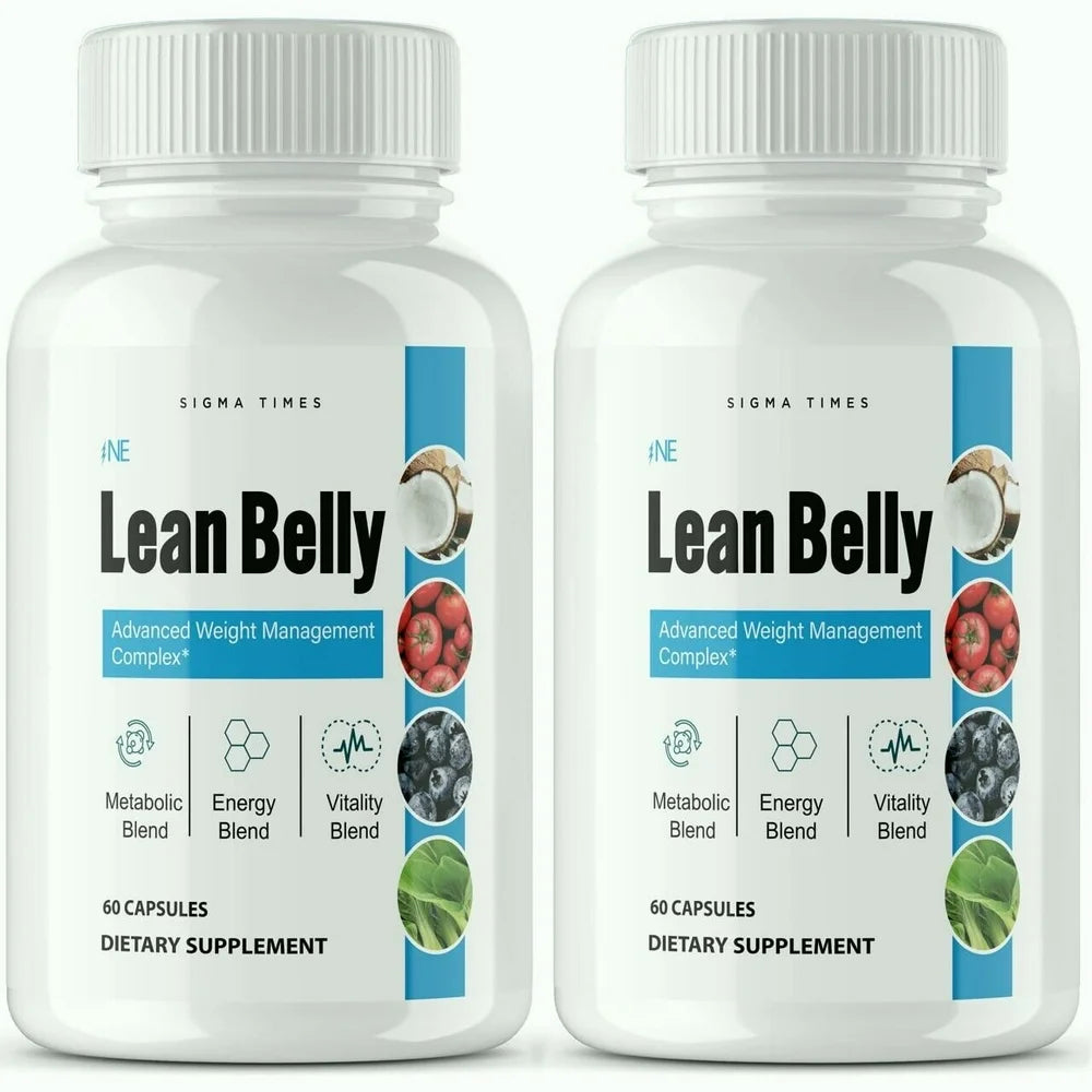 Lean Belly Juice Weight Loss, Appetite Control Supplement Pills - (2 Pack)