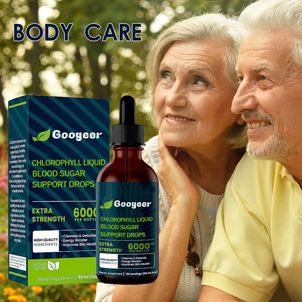 59Ml Body Shaping and Detox Drops Blood Sugar Balancing Drops for Natural Body Care for Seniors